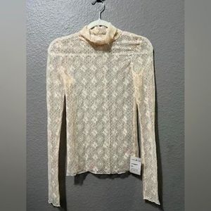 Free People, XS, White Cream